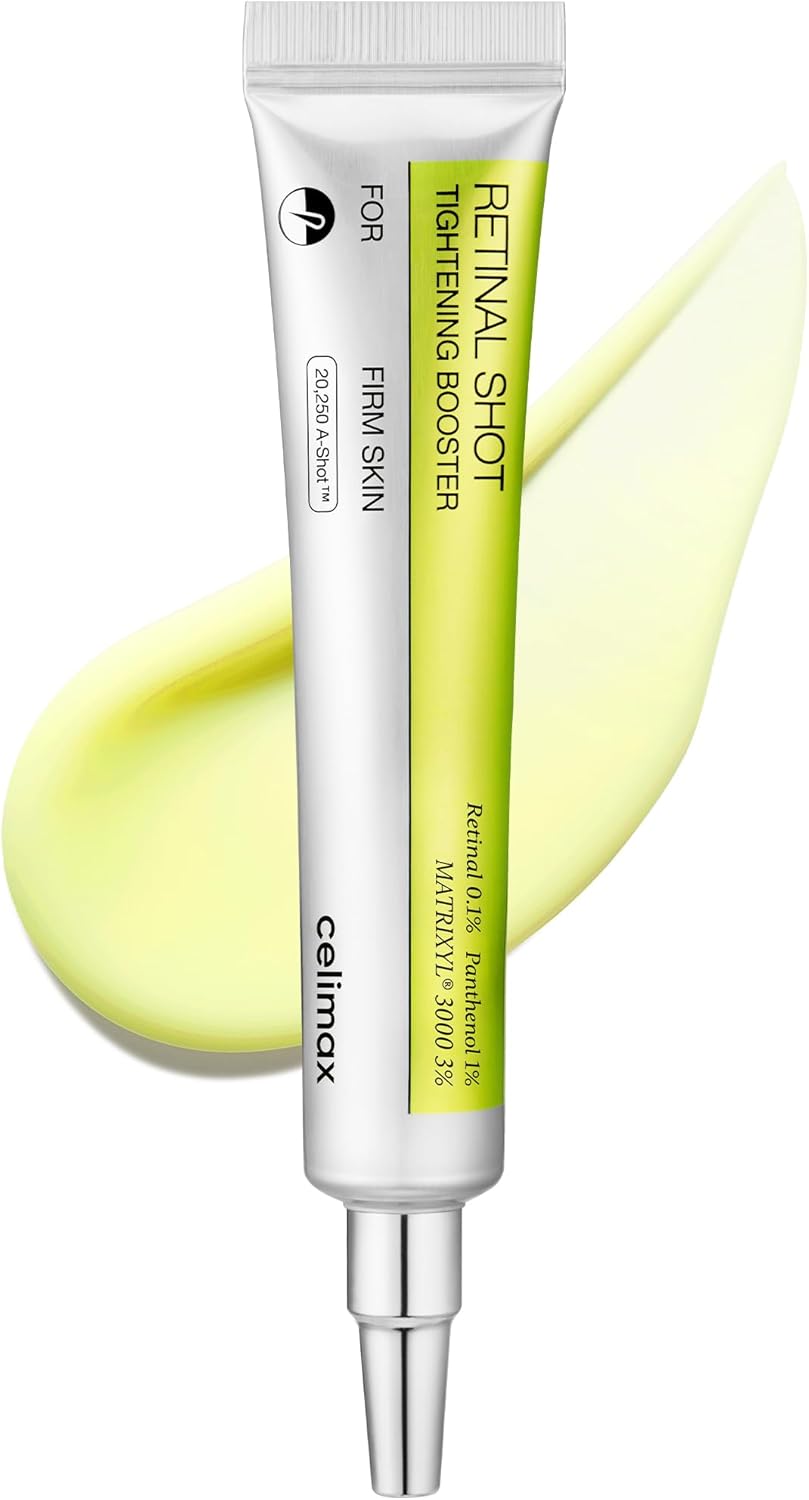 celimax The Vita A Retinal Shot Tightening Booster | with Liposomized Retinal, Matryxyl, Pore Minimizer, Wrinkles & Fine Lines, Firmer Skin, 15ml