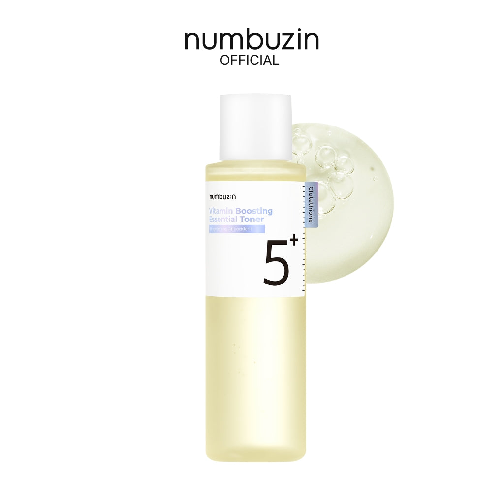 numbuzin No.5 Toner | Vitamin Boosting Essential Toner | First Step Skin Care | Improves Hyperpigmentation and Uneven Skin Tone | 6.76 fl. oz.