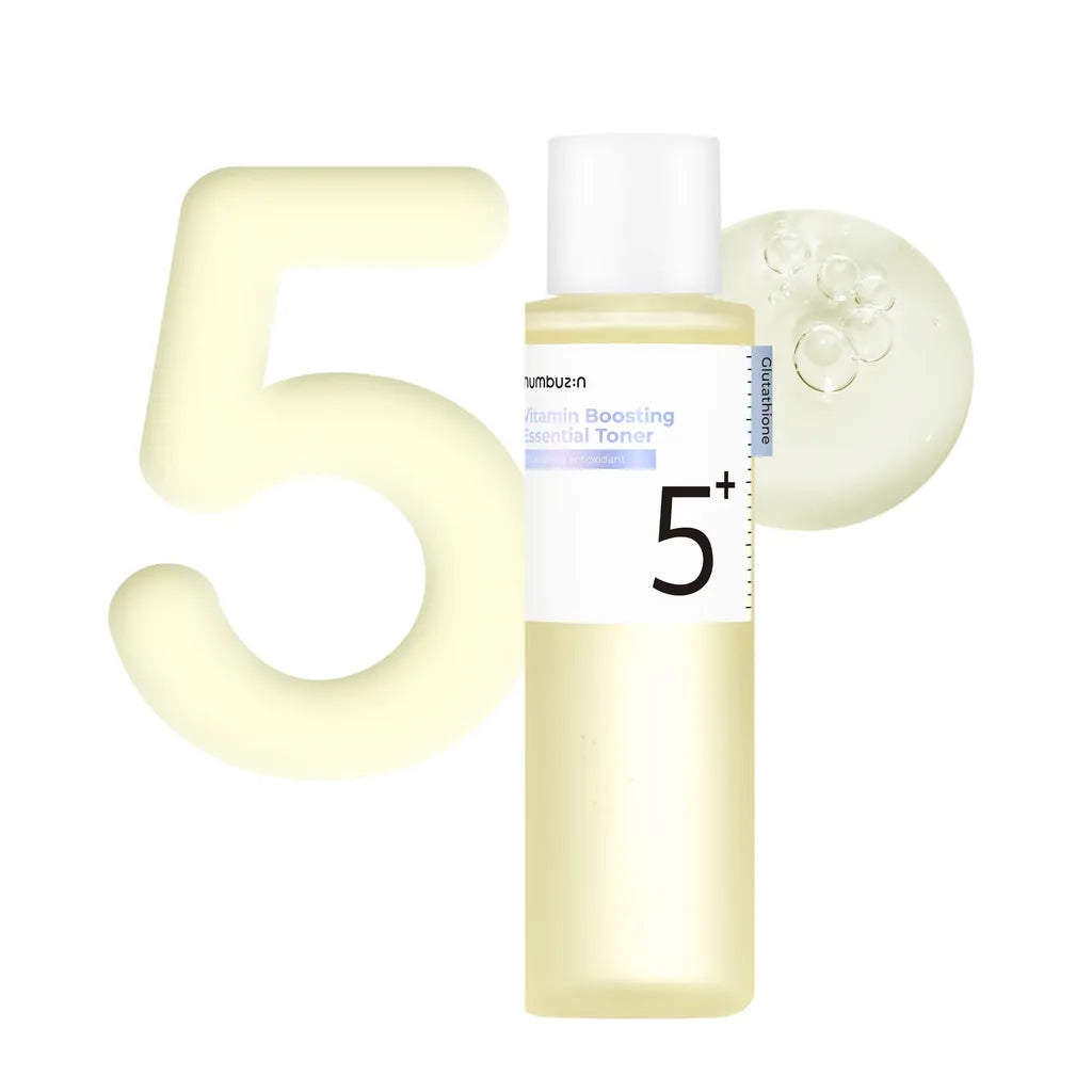 numbuzin No.5 Toner | Vitamin Boosting Essential Toner | First Step Skin Care | Improves Hyperpigmentation and Uneven Skin Tone | 6.76 fl. oz.