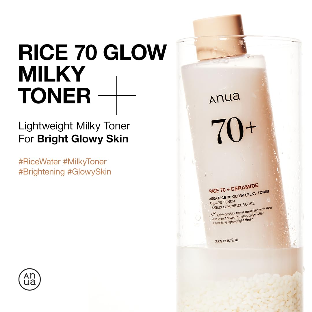 ANUA RICE 70+GLOW MILKY TONER