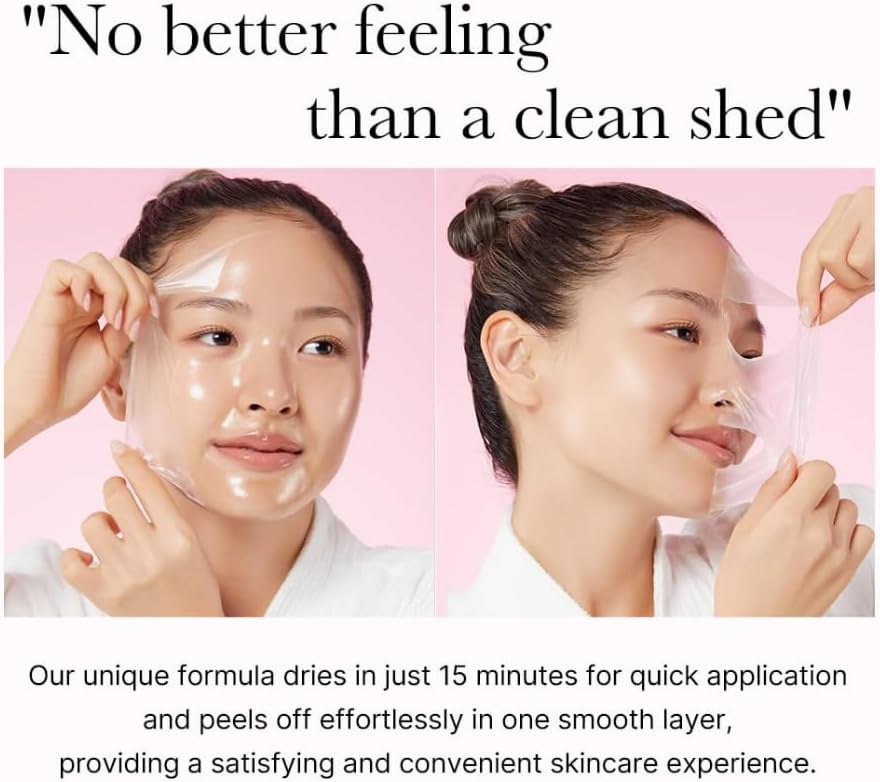 Medicube Collagen Overnight Wrapping Peel Off Facial Mask Pack - Elasticity & Hydration Care, Reduces Sagging & Dullness - Hydrolyzed Collagen For Glowing Skin - Korean Skin Care, 2.53 fl.oz