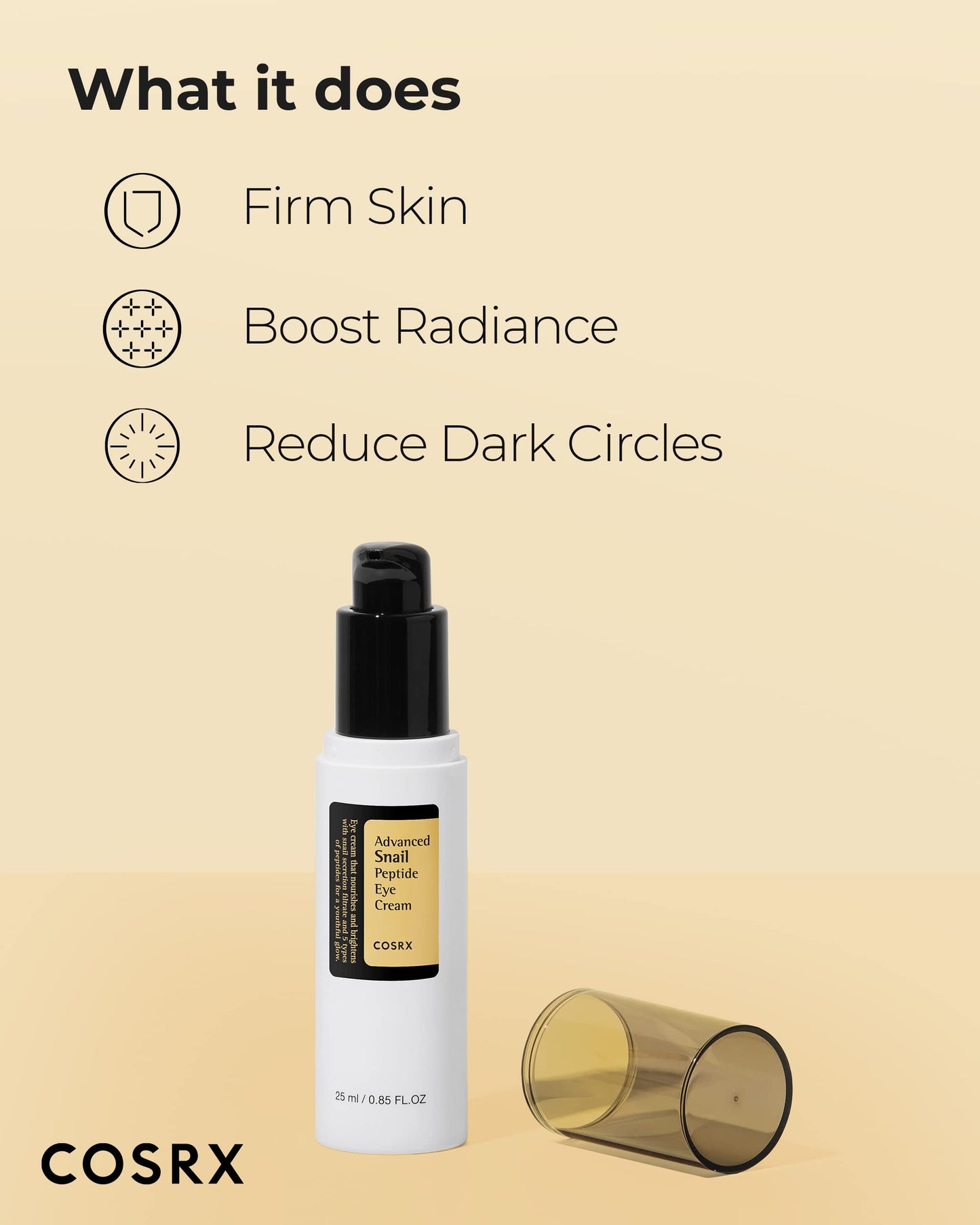 Cosrx Advanced Snail Peptide Eye Cream 25 Ml