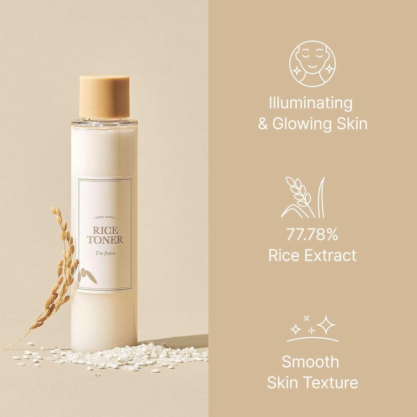 I'm from [] Miniatures of Rice Toner, Mugwort Essence, Fig Boosting Essence (Rice)