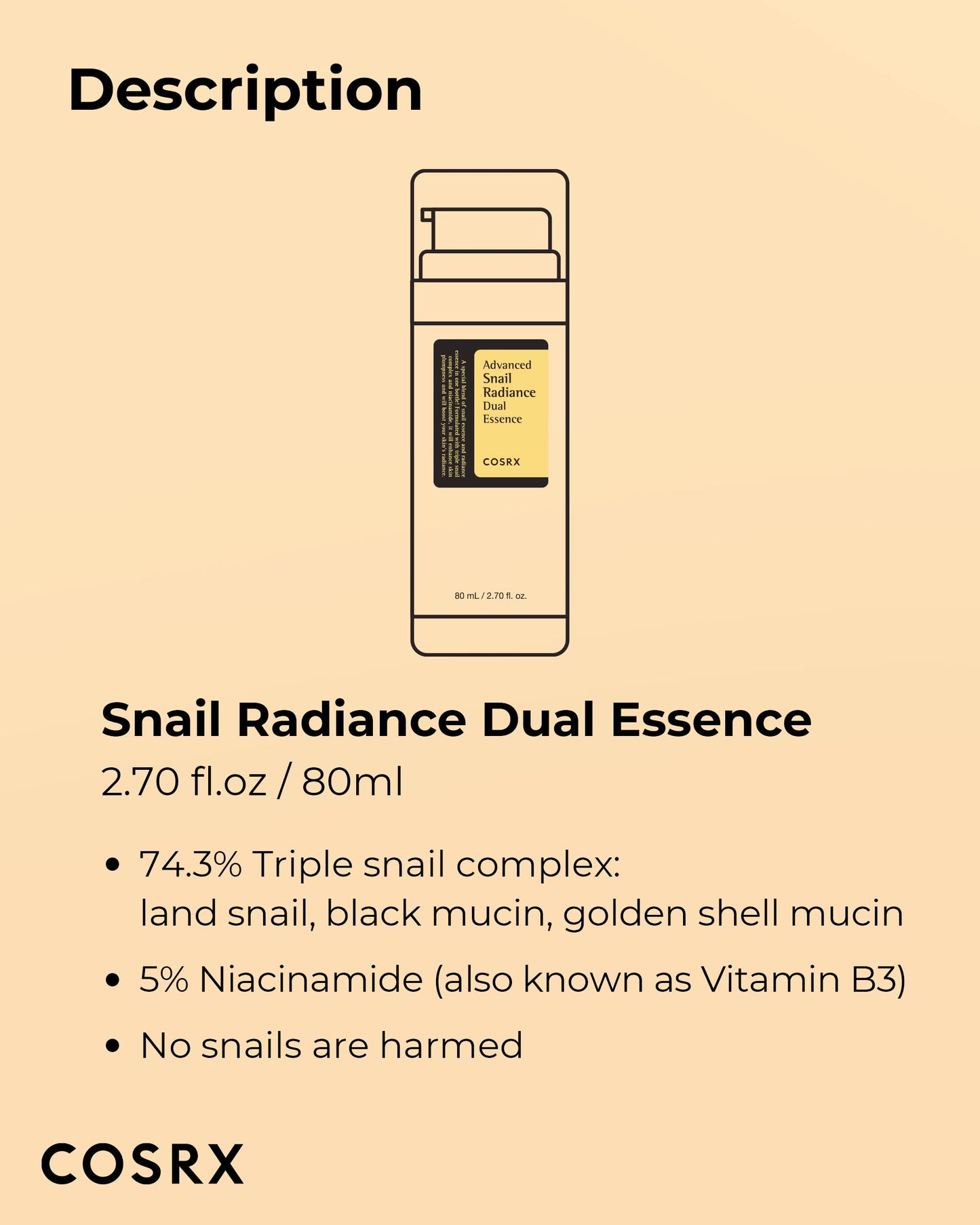 Cosrx Advanced Snail Peptide Eye Cream 25 Ml