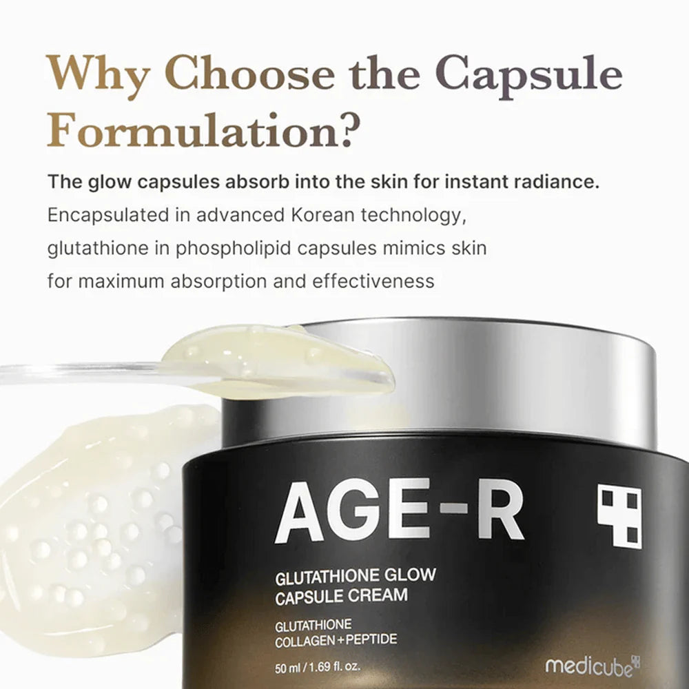 Medicube AGE-R Glutathione Glow Capsule Cream 50ml