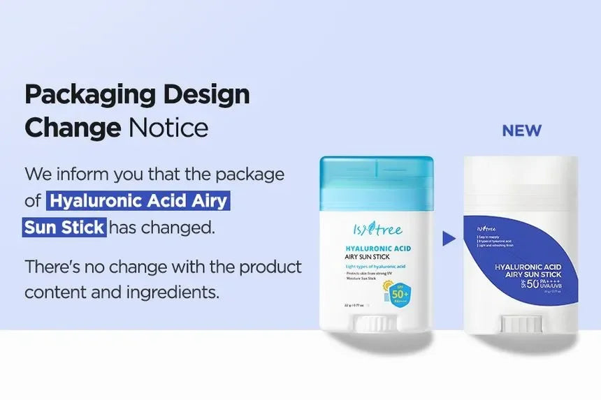 Isntree Hyaluronic Acid Airy Sun Stick SPF 50+