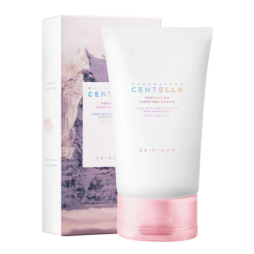 SKIN1004 Madagascar Centella Poremizing Light Gel Cream 2.53 fl.oz (75ml) | Tightens Pores | Soothes Irritated Skin