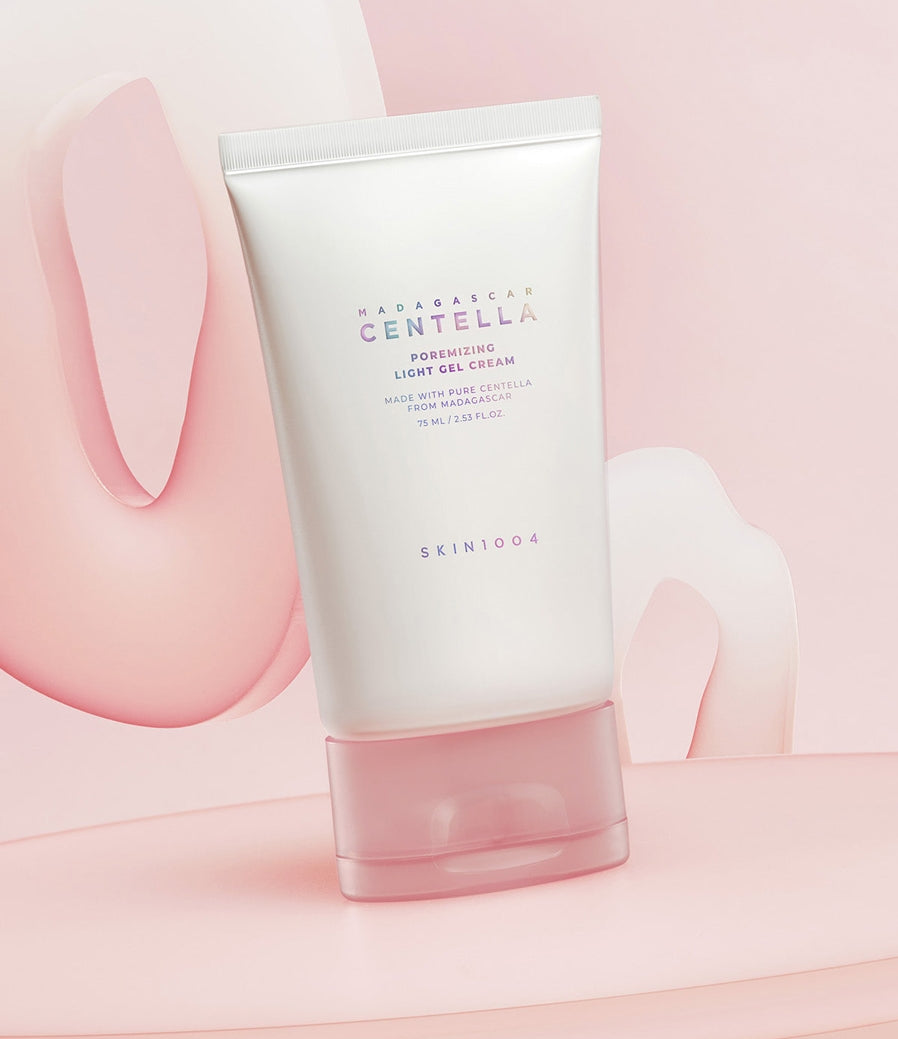 SKIN1004 Madagascar Centella Poremizing Light Gel Cream 2.53 fl.oz (75ml) | Tightens Pores | Soothes Irritated Skin
