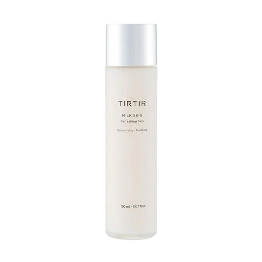 TIRTIR Milk Skin Toner_Refreshing Glowing Facial Toner for a Smooth Porcelain Skin Care, Witch-Hazel, Rice Extract, Face Moisturizer, Facial Toner for Dry Skin Types (5.07 Fl Oz (150ml))