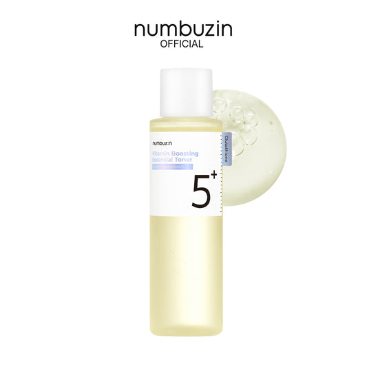 numbuzin No.5 Toner | Vitamin Boosting Essential Toner | First Step Skin Care | Improves Hyperpigmentation and Uneven Skin Tone | 6.76 fl. oz.